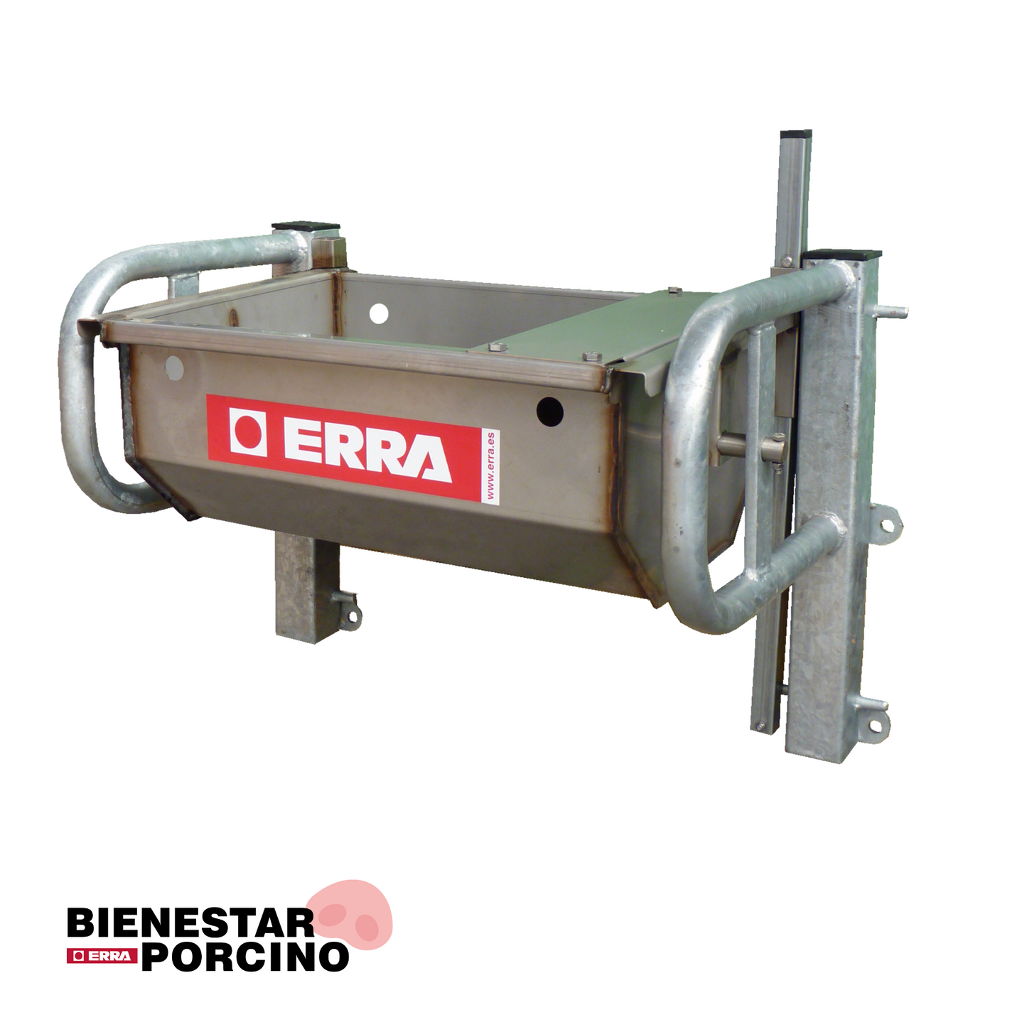 Bebedero simple basculante para terneros