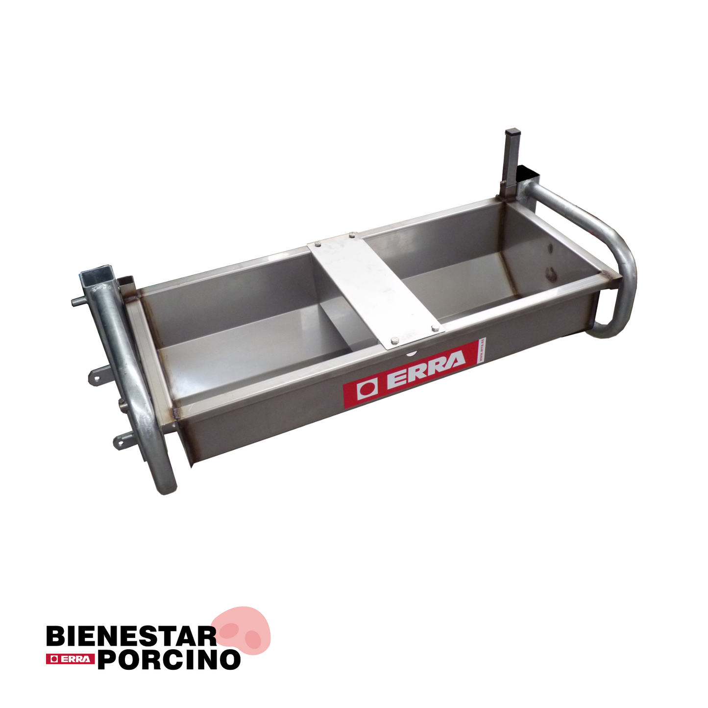 Bebedero doble basculante para terneros