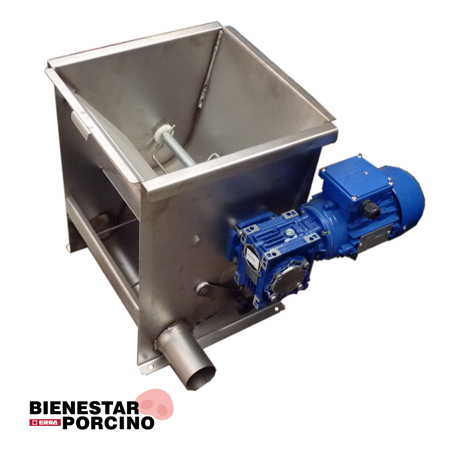 Cajetín inox motorizado