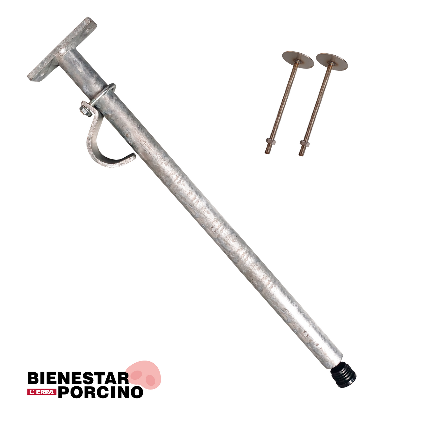 Material de suspensión para alimentador de cadena