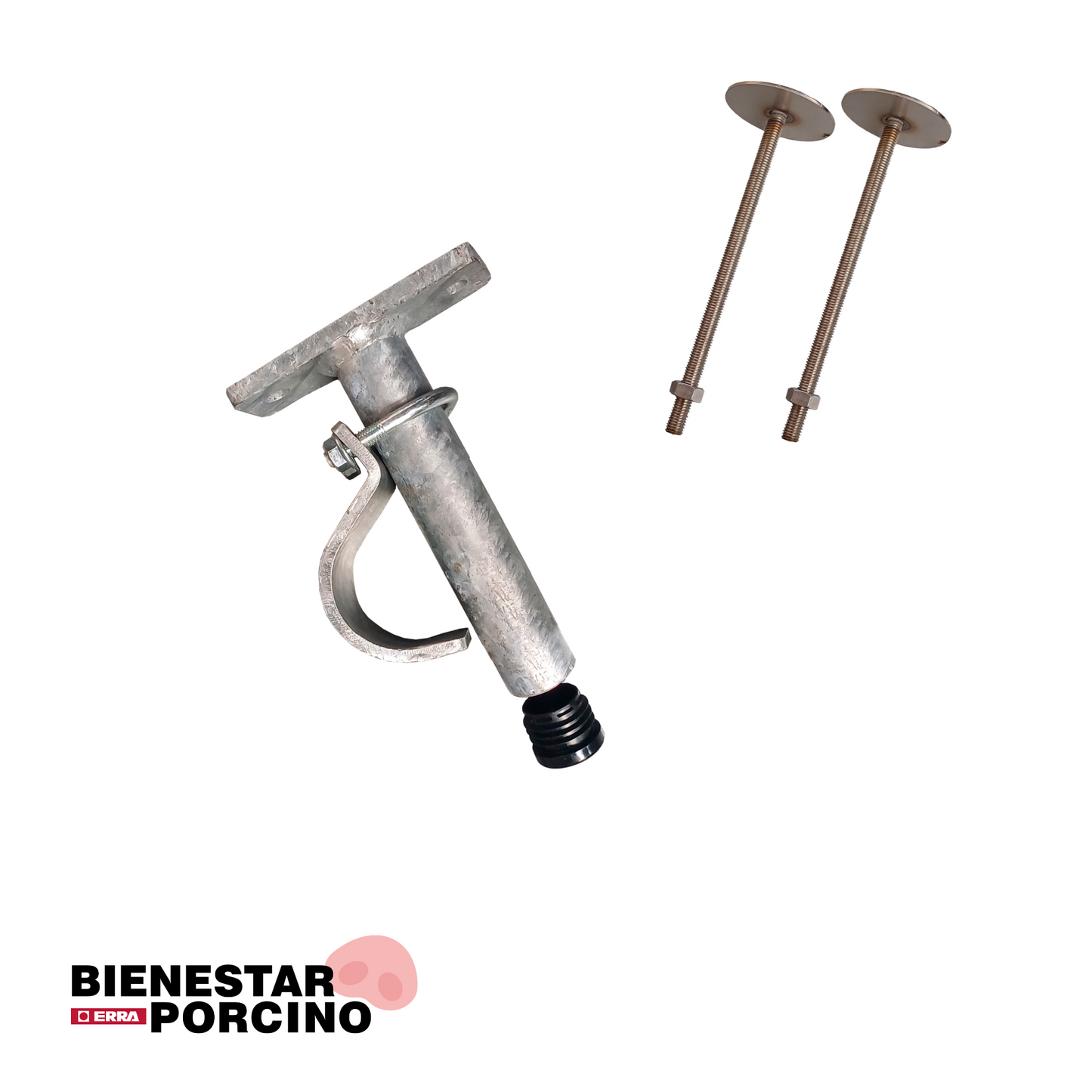 Material de suspensión para alimentador de cadena