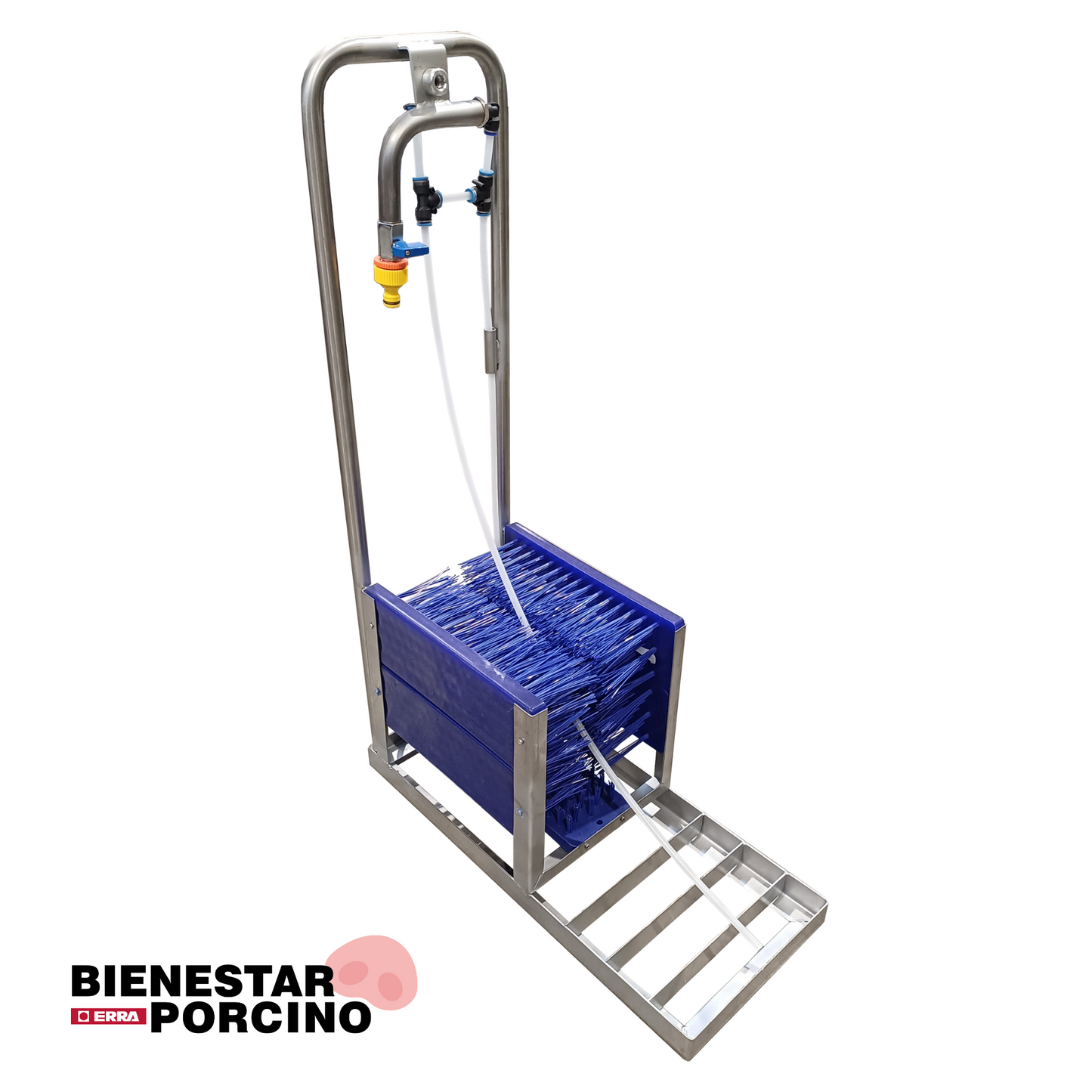 Limpiabotas inoxidable