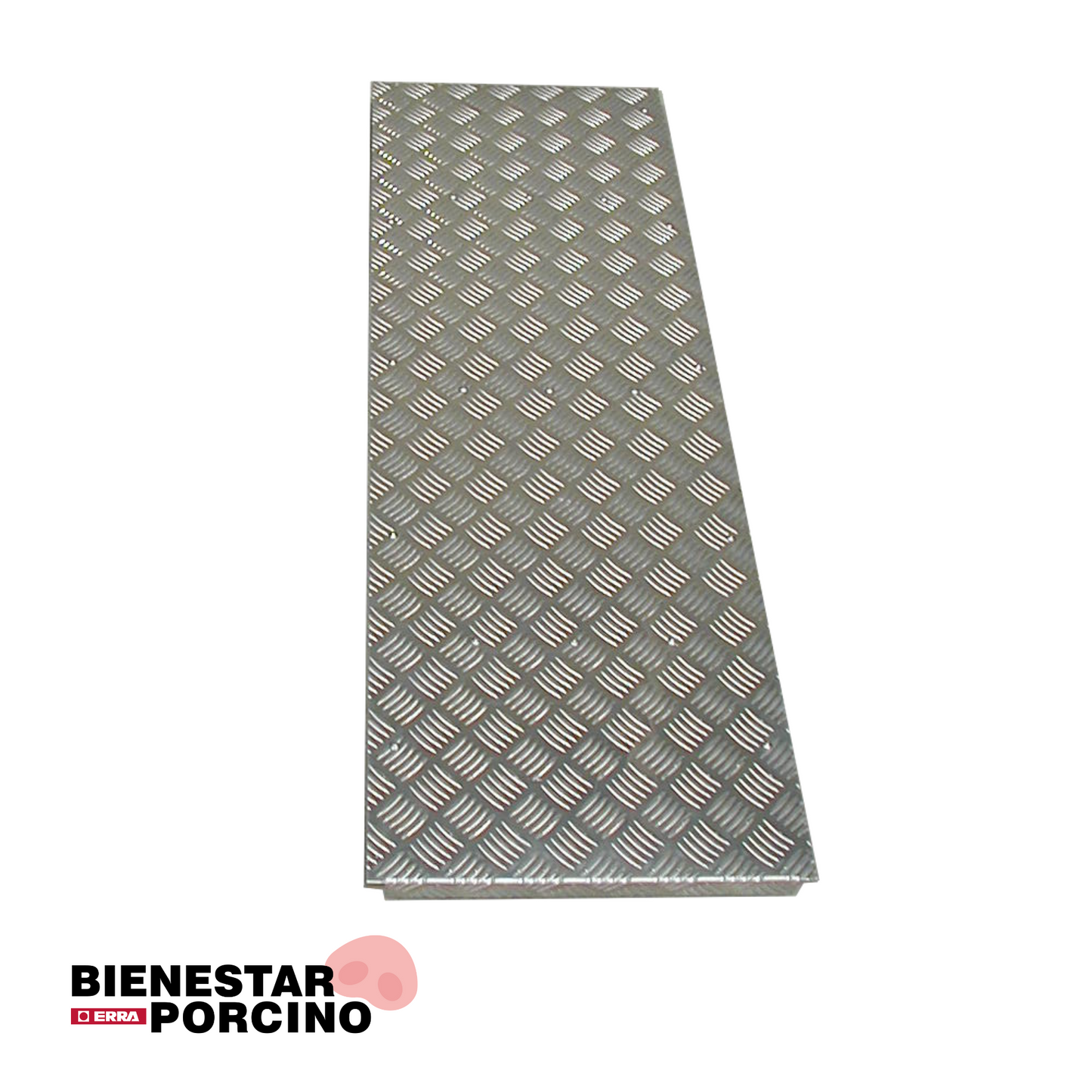 Placa de calefacción rectangular de aluminio
