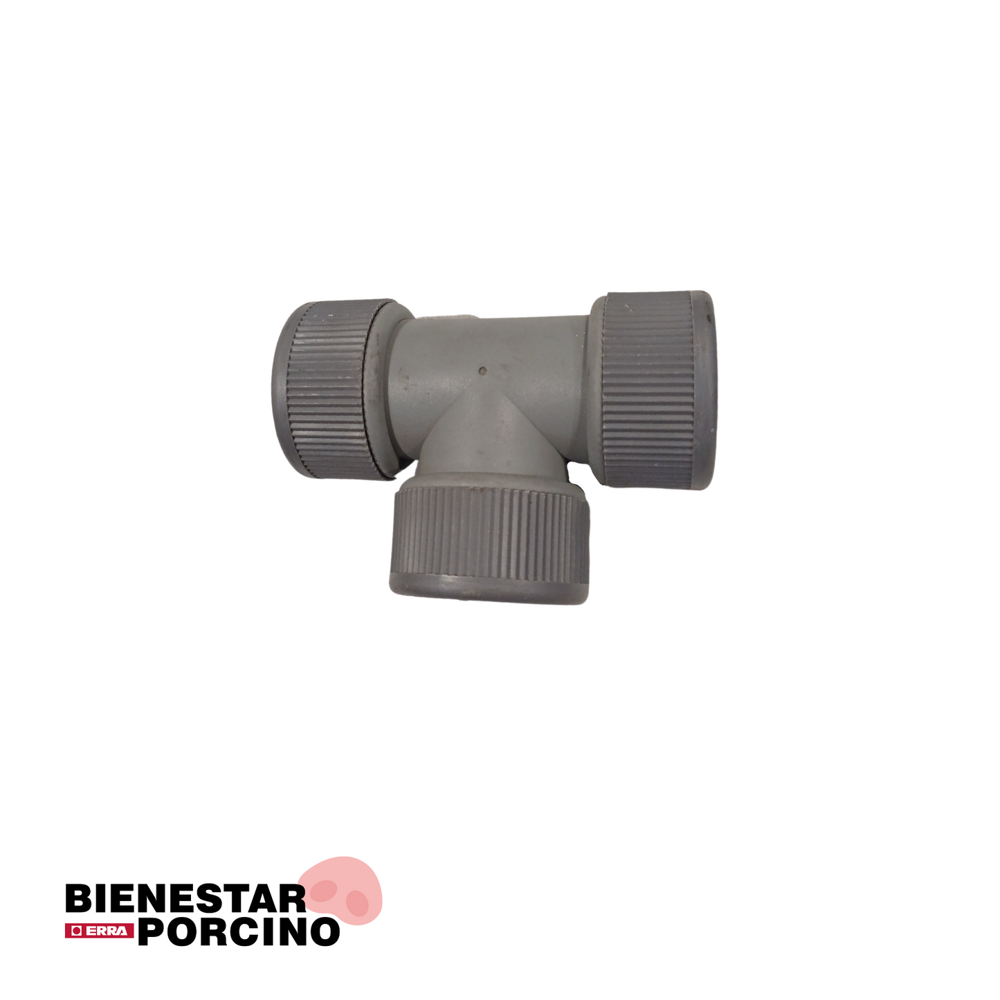 Conexión T PVC TERRAIN tubo-tubo-tubo
