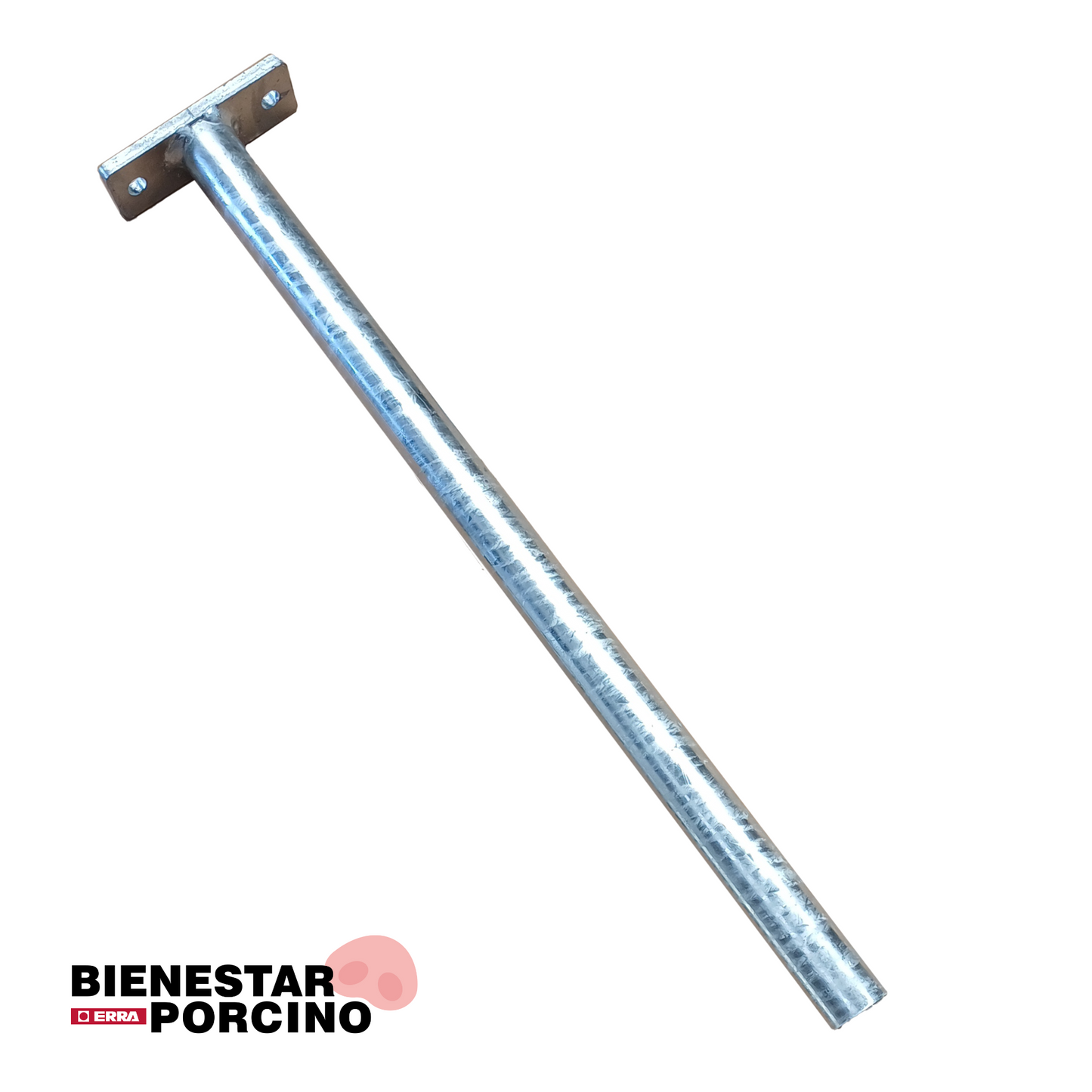 Soporte galvanizado para pared