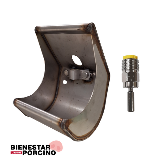 Bebedero inox DESTETE